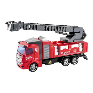 Camion Bomberos Rescate Extensible Escalera Niños Juguete Camion Bomberos Rescate Extensible Escalera Niños Juguete
