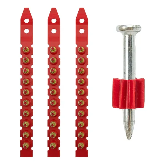 Fulminante Rojo + Clavo Disparo Sdm 2 Pulgadas (100 Uds) Diámetro nominal 0 " Largo 2