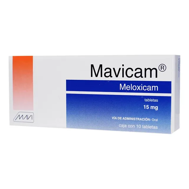 Mavicam Tableta 15 Mg, 10 Tabletas