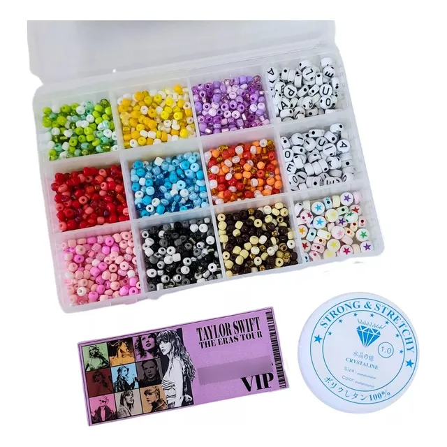 Kit Pulseras Taylor Swift Friendship Bracelets Eras Tour X12