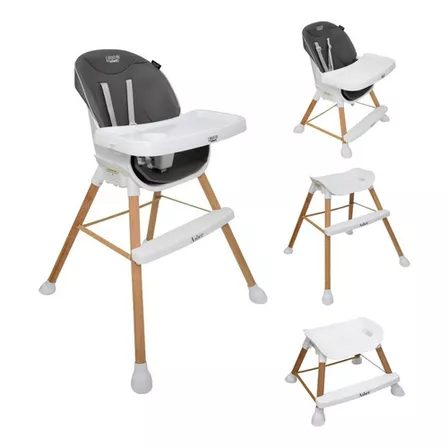 Silla Periquera Para Bebé Infanti Asher Convertible 5 En 1 Grey