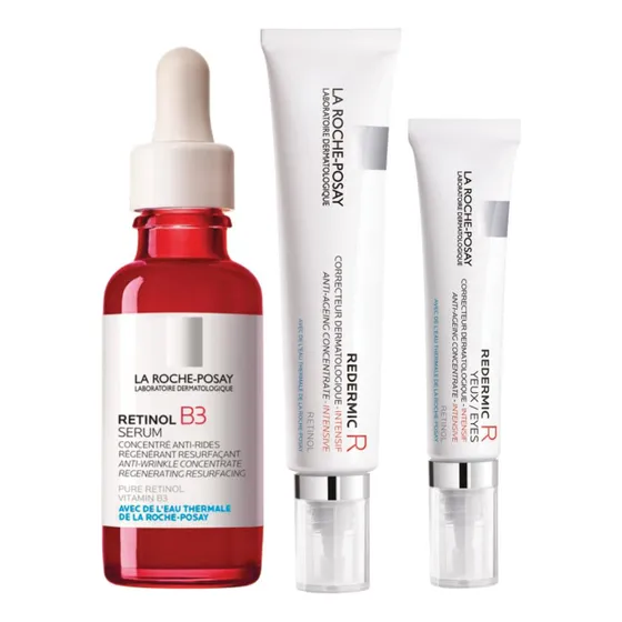 Pack Lrp Sérum Retinol B5, Crema Y Contorno Redermic R