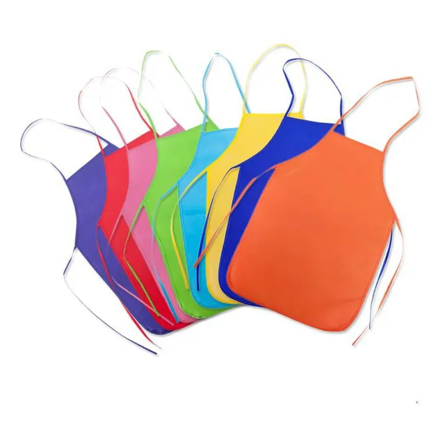 Delantal Para Niños En Tela Ecológica  Pop