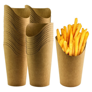25 Vasos Desechables Para Patatas Fritas 14 Onzas 25 Vasos Desechables Para Patatas Fritas 14 Onzas