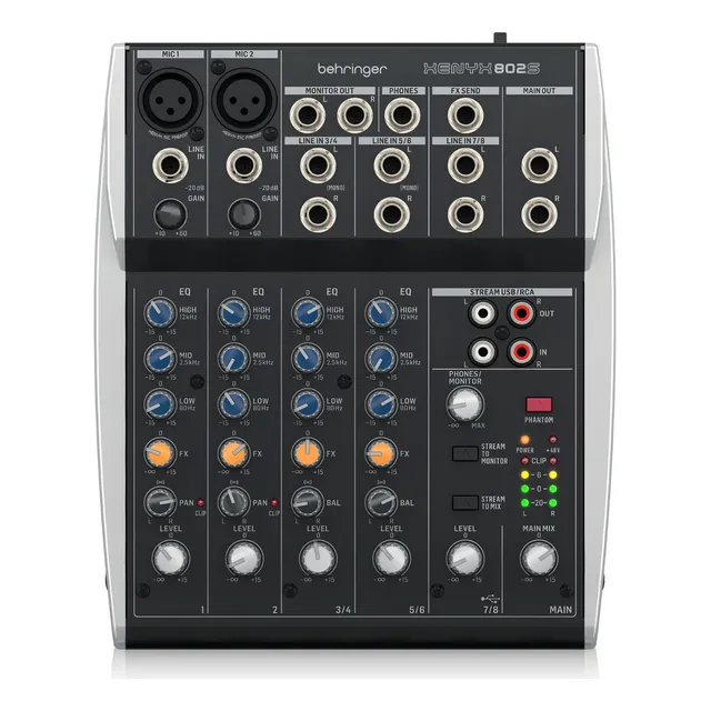 Consola Behringer Xenyx 802S de mezcla