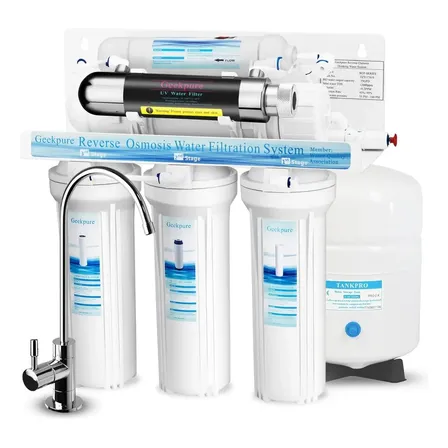 Sistema De Filtración De Agua De Osmosis Inversa 5 Etapas