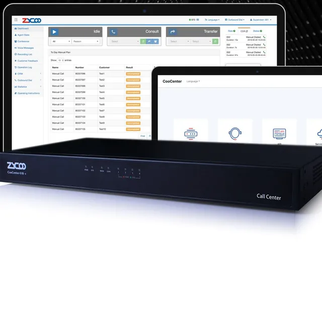 Solucion De Contact Center Crm Central Telefonica Ip Voip