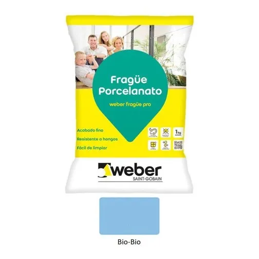 Weber Fragüe Porcelanato 1kg Bio Bio