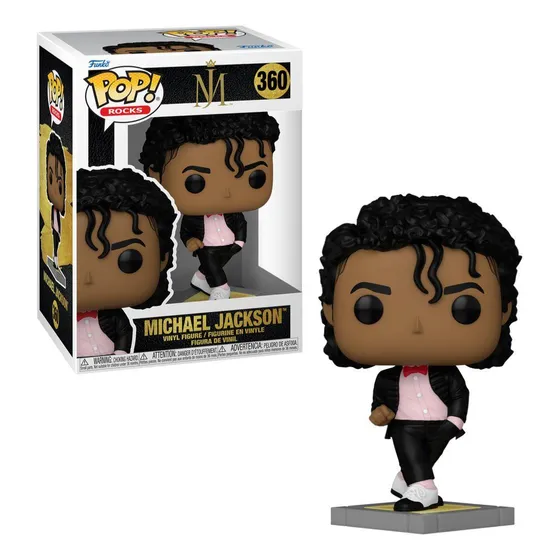 Boneco Funko Pop! Rocks Michael Jackson (billie Jean)