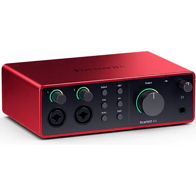 Tarjeta Interfaz de audio Focusrite Scarlett 4i4 4th Gen