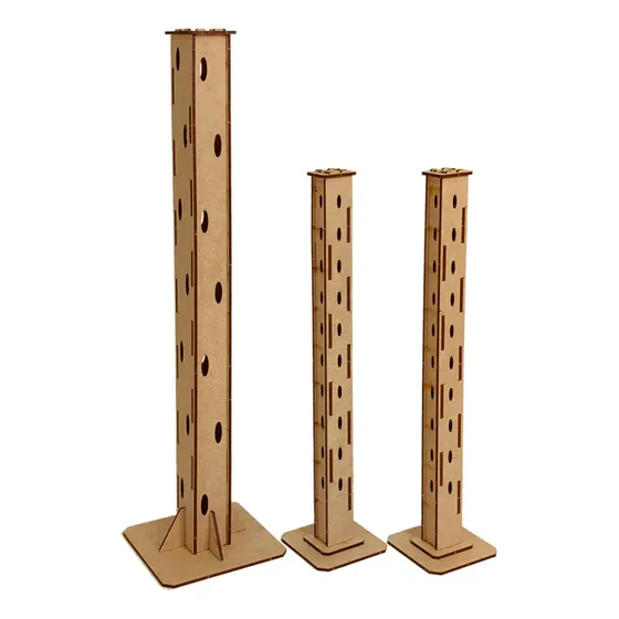 3 Porta Paletas Mesa De Dulces Candybar En Mdf Paletero