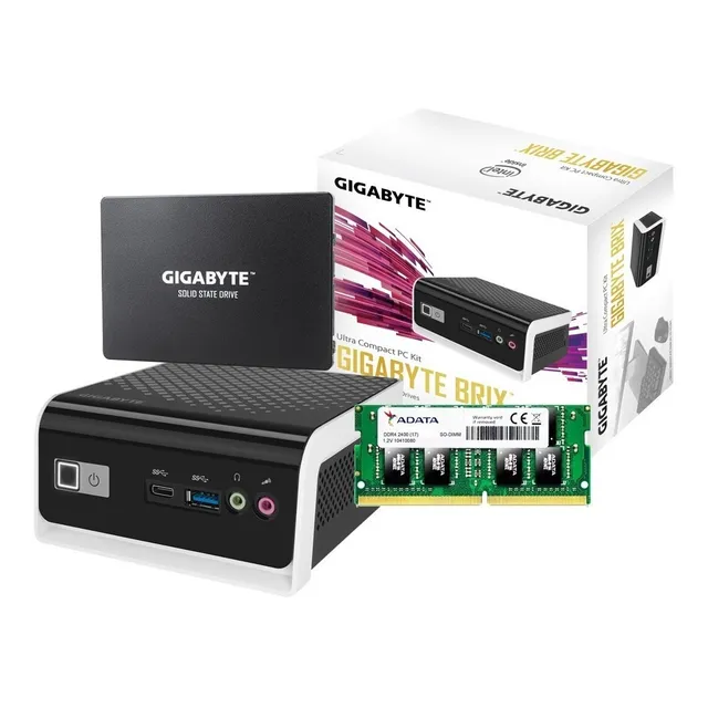 Mini Pc Gigabyte Brix Gb-blce-4105c Ssd 240gb 8gb 2400ghz P