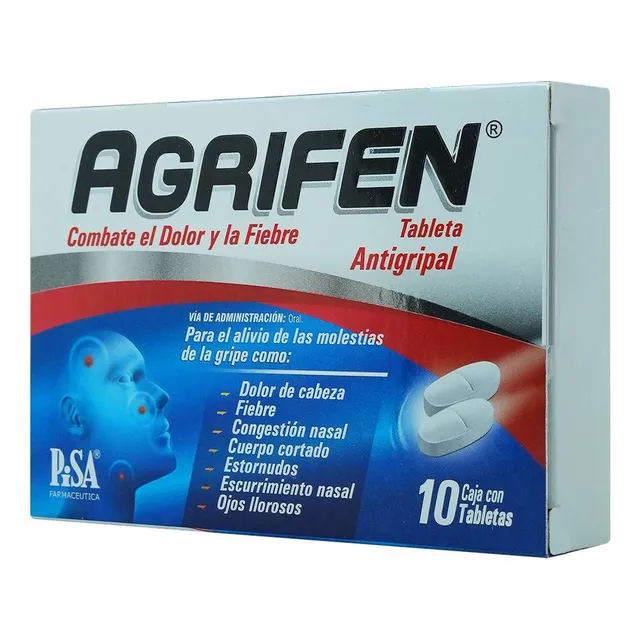 Agrifen Tabletas, 10 Tabletas