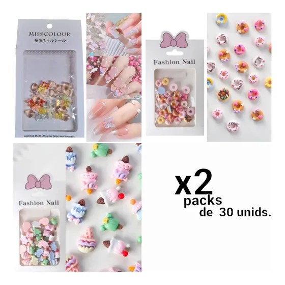 Decoración Accesorio 3d Para Uñas, Apliques Incrustación