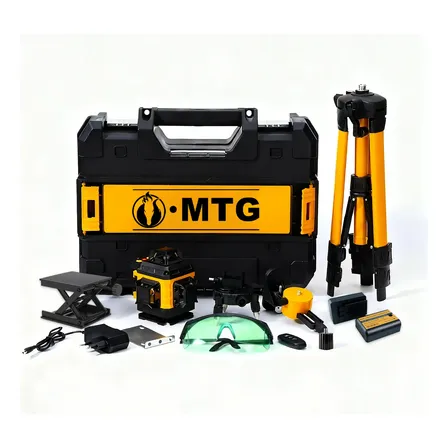 Mtg Nivel Laser Verde Profissional 2bateria 16 Linhas 4d360°