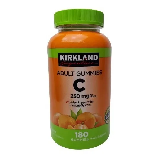 Kirkland Vitamin C Para Adultos 250mg 180 Gummies