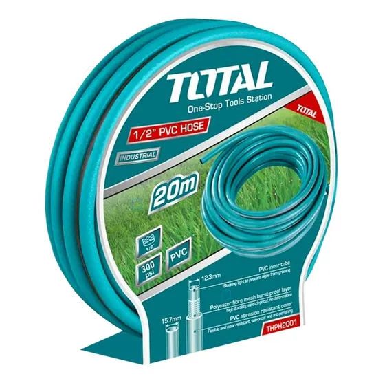 Manguera De Riego Para Jardineria 20mts Marca Total