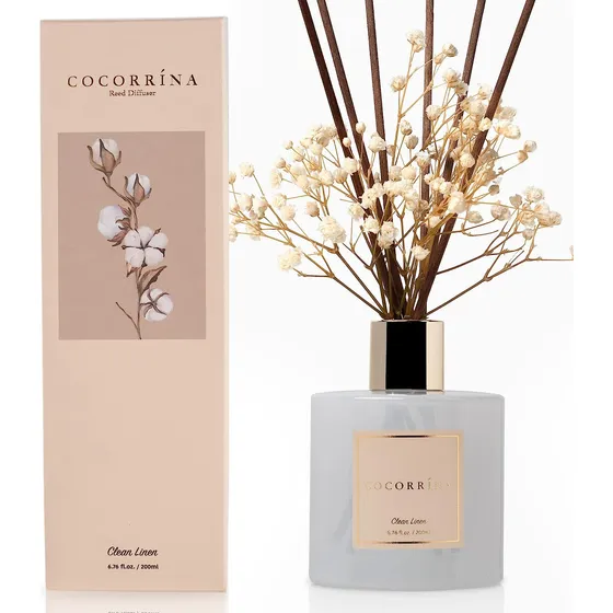 Juego Difusor C/varillas Perfumadas 190ml Decoración Estante