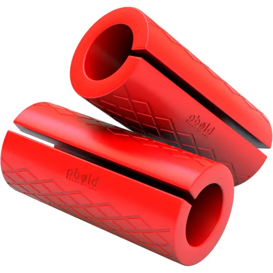 Calleras Pesas Crossfit Gimnasio Agarres Manoplas Fat Grips Empuñaduras Antideslizantes De Goma Silicona Gym Ejercicio Entrenamiento Barras Mancuernas Fitness Calistenia Protección Manos Callos Pbold
