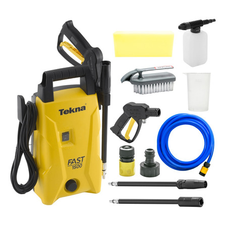Lavadora De Alta Pressão 110v 1400w Com Kit De Acessórios Lavadora De Alta Pressão 110v 1400w Com Kit De Acessórios