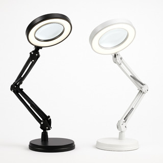 Lupa Com Led De Bancada Lente Monofocal Com Aumento De 8d Lupa Com Led De Bancada Lente Monofocal Com Aumento De 8d