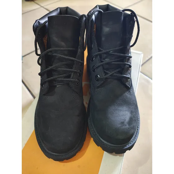 Botas Timberland Premium Para Niño Color Negro