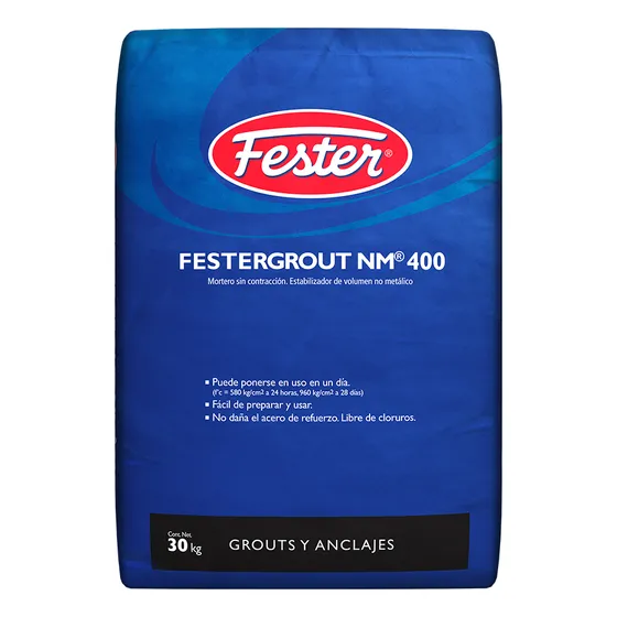 Festergrout Nm 400 Saco 30/kgs Color Gris Oscuro