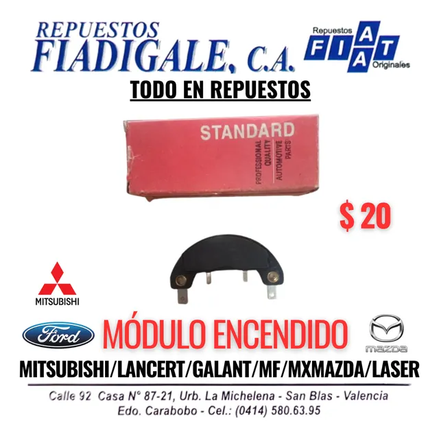 Modulo Encendido Mitsubishi/lancert/galant/mf/mxmazda/lacer