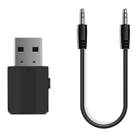 Transmisor Y Receptor Bluetooth Usb V5.0 Para Tv Pc O Carros