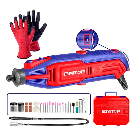 Mini Grinder 130w Taladro Multipropósito Cortador +guantes