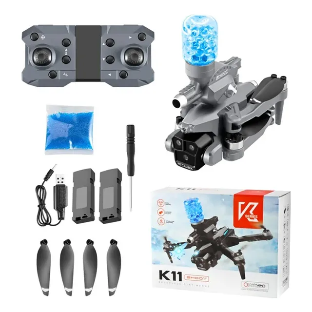 Drone De Hidrogel K11 Max De 3 Baterias