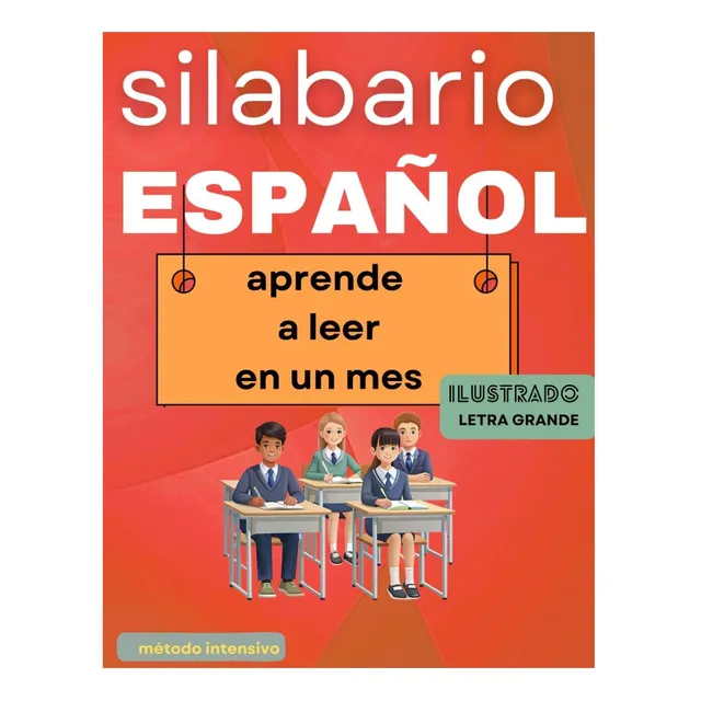Libro: Silabario Español Aprende A Leer En Un Mes: Método In