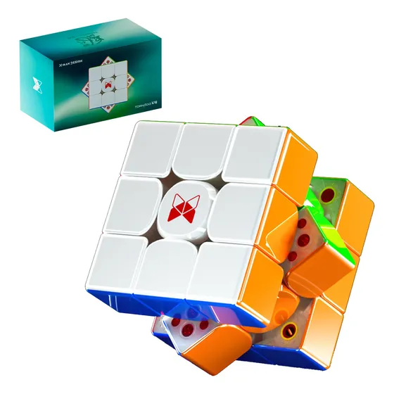 X-man Tornado V4 Pionner Uv Coated Cubo Rubik Gama Alta