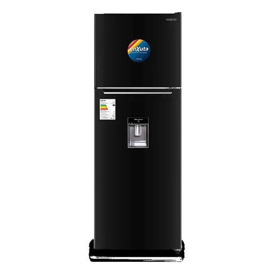Refrigerador Frío Seco 345 Litros Negro Con Dispensador - Ch