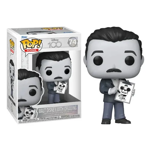 Funko Pop Disney 100 - Walt Disney Drawing #74