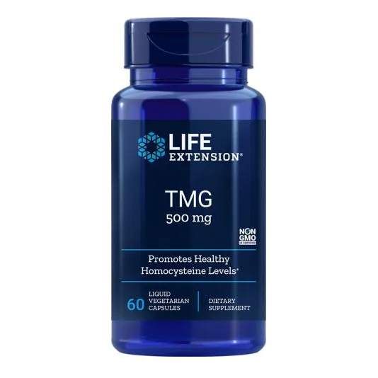 Suplemento Life Extension Tmg 60 Cápsulas Líquidas En Cápsul