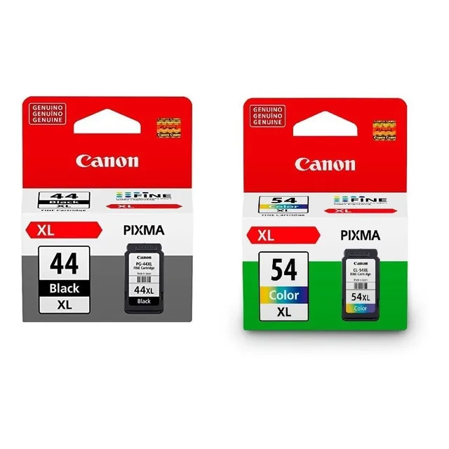 Kit Cartuchos Canon Pg-44xl Y Cl-54xl E401 E461 E481 E471 E3