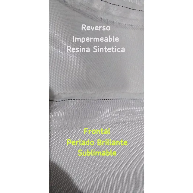 Lona Sublimar Impermeable Blanca Termica Planchado Calandra
