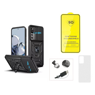 Funda Para Xiaomi 12t Case Protector Pantalla Cristal Skin Funda Para Xiaomi 12t Case Protector Pantalla Cristal Skin