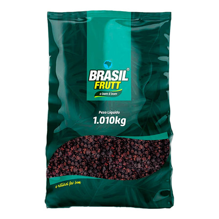 Uva Passa Escura Sem Semente 1,010kg - Brasil Frutt Uva Passa Escura Sem Semente 1,010kg - Brasil Frutt