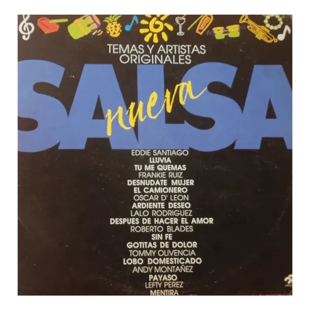 Salsa Nueva - Temas Y Artistas Originales - Vinilo