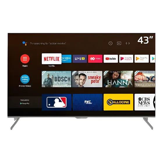 Smart Tv Indurama 43  Uhd 4k