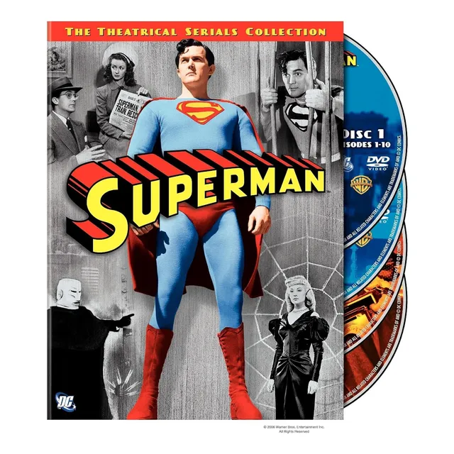 Superman  The 1948 & 1950 Theatrical Serials Collection 4dvd