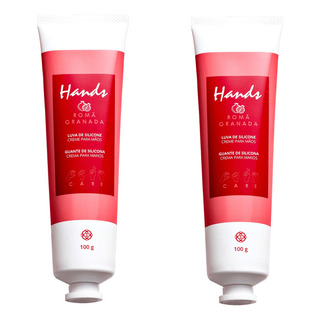 Creme Hidratante Para MĂŁos Luva De Silicone Kit 2 Unid 100g Creme Hidratante Para MĂŁos Luva De Silicone Kit 2 Unid 100g