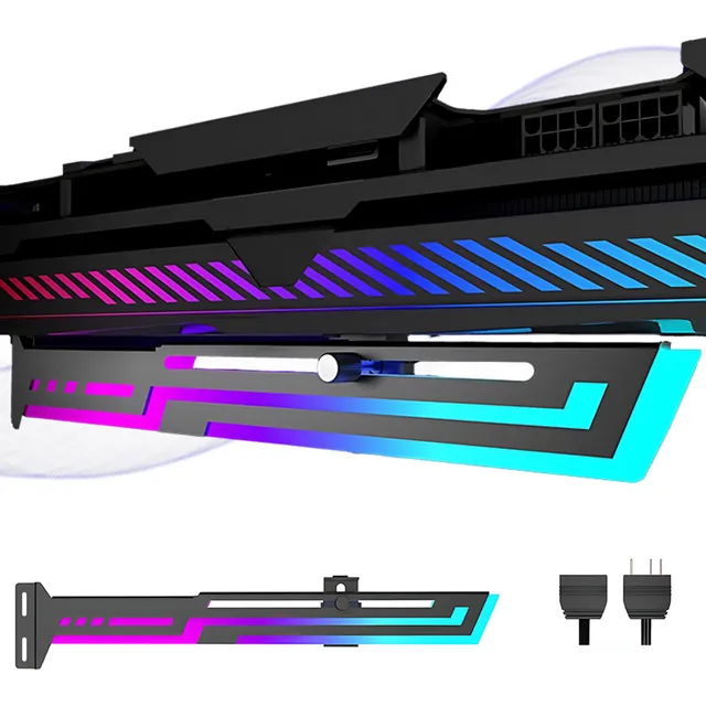 Soporte Gpu Tarjeta Gráfica Argb Sincronizable 3 Pines 5v