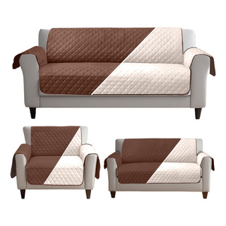 Protector Cubre Sala Sofá Con Sillones Lavable 2 Vista 3 Pzs Protector Cubre Sala Sofá Con Sillones Lavable 2 Vista 3 Pzs