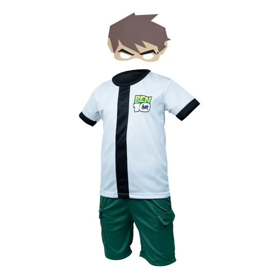 Fantasia Minecraft Infantil Com Máscara Envio Já