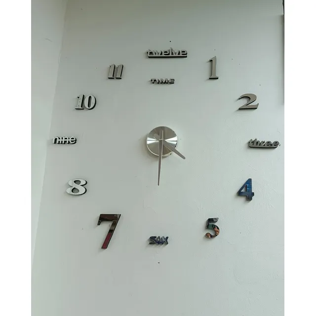 Reloj De Pared 3d/ 50ctmx1mt