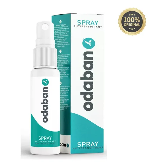 Odaban Spray 30ml Solução Para Hiperidrose Sem Cheiro