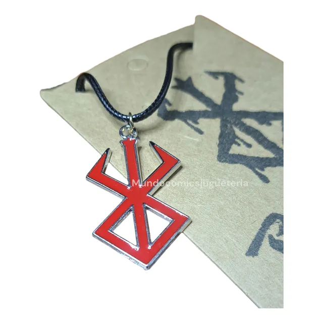 Collar Anime Berserk Dije Acero Sacrificio 4 Cm